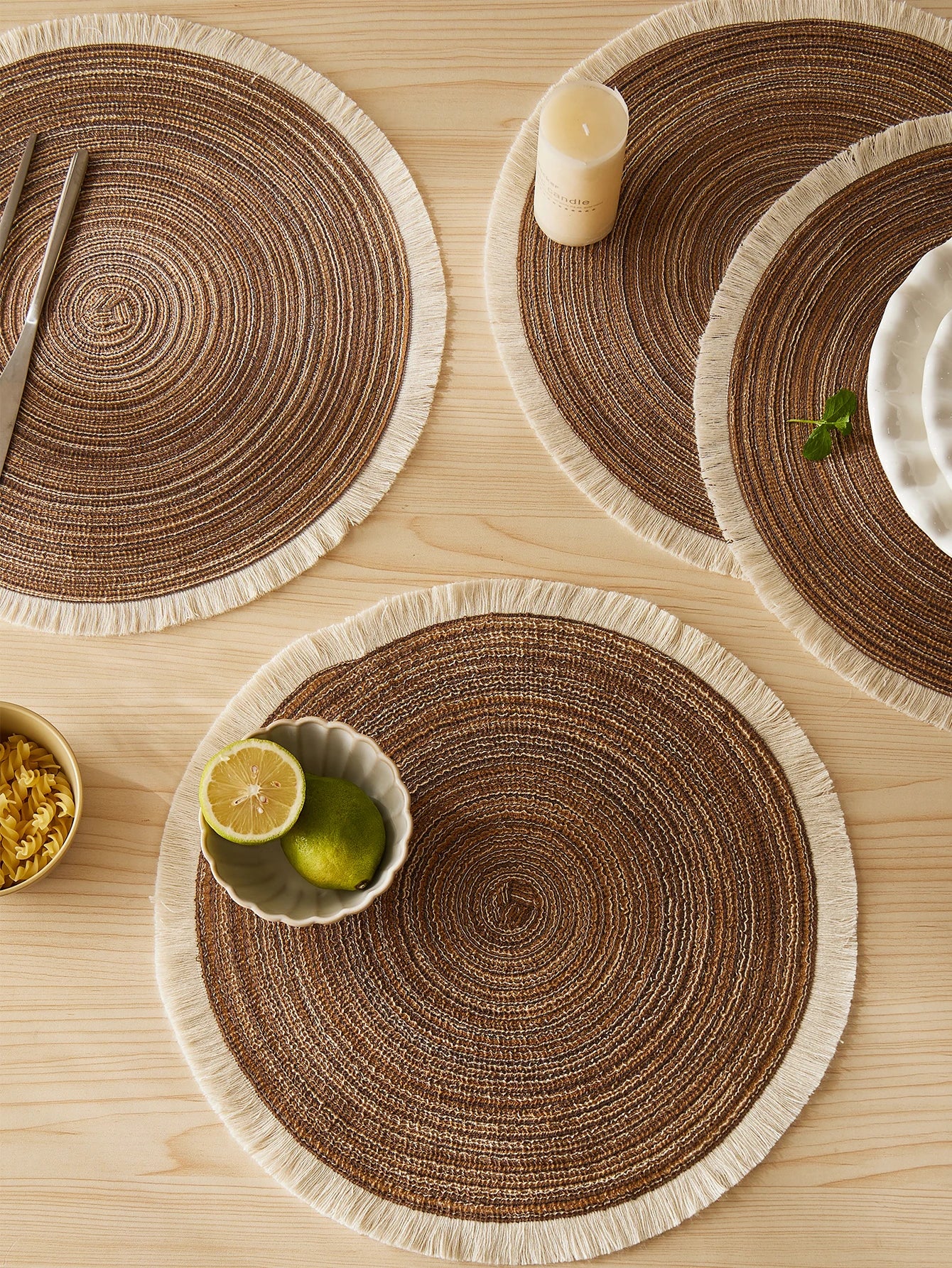 Sets de table tressé