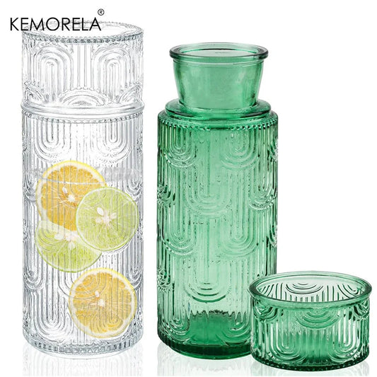 Pichet à eau en verre