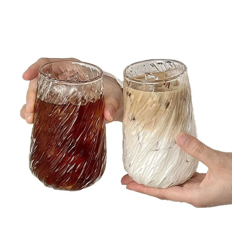 Verre à rayures