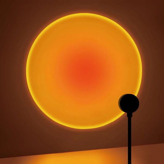 Lampe projecteur coucher de soleil