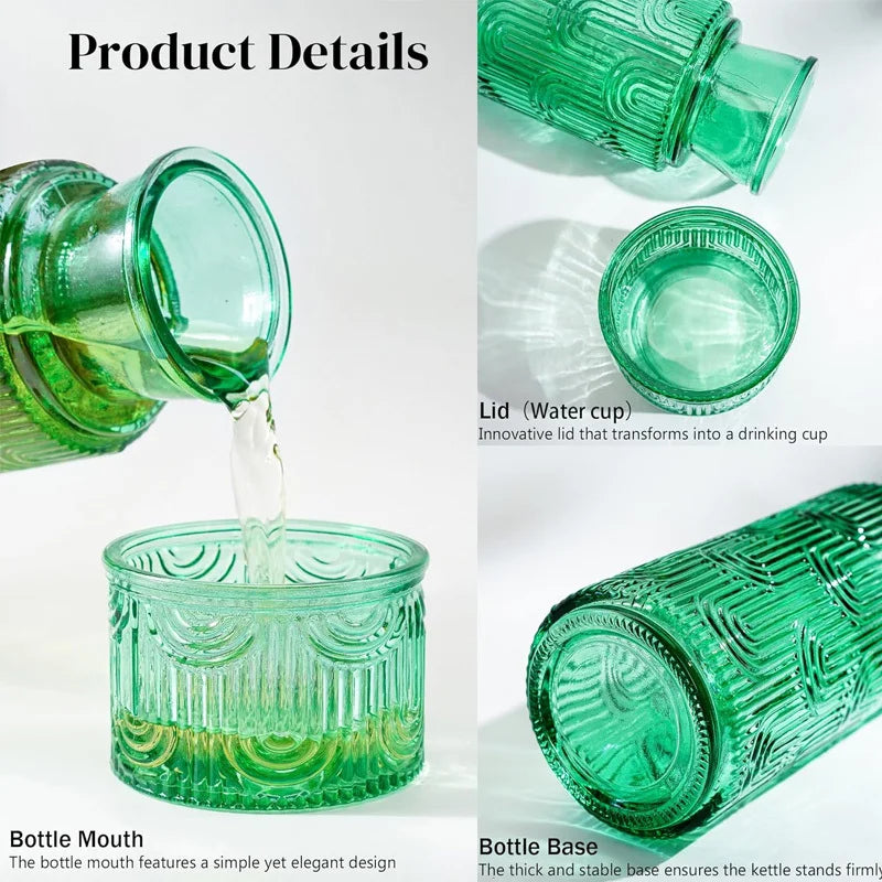 Pichet à eau en verre