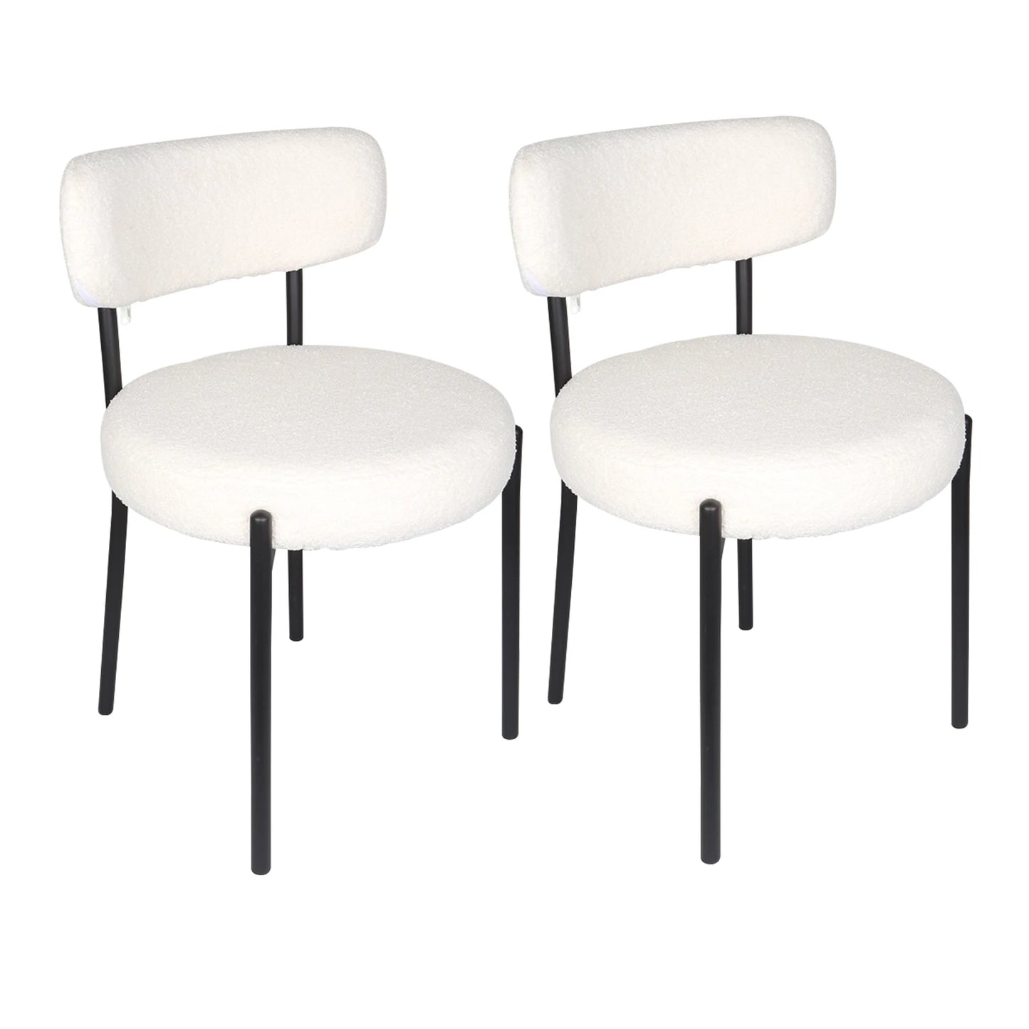 Lot de 2 Chaises de Salle à Manger
