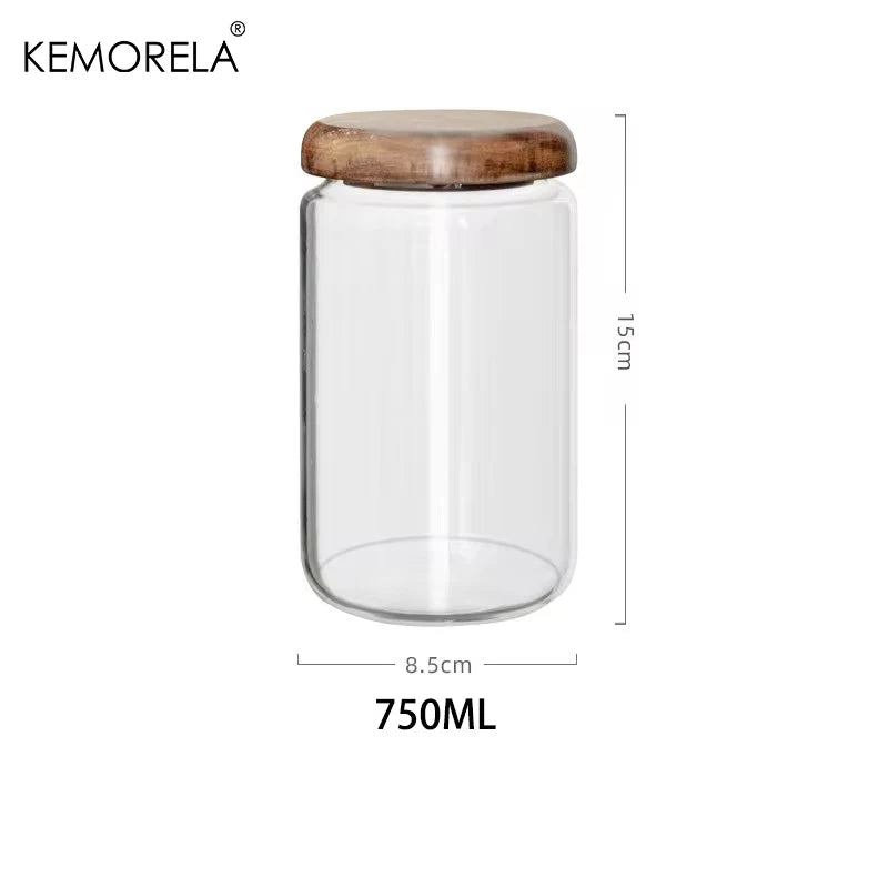 Bocal de Rangement en Verre