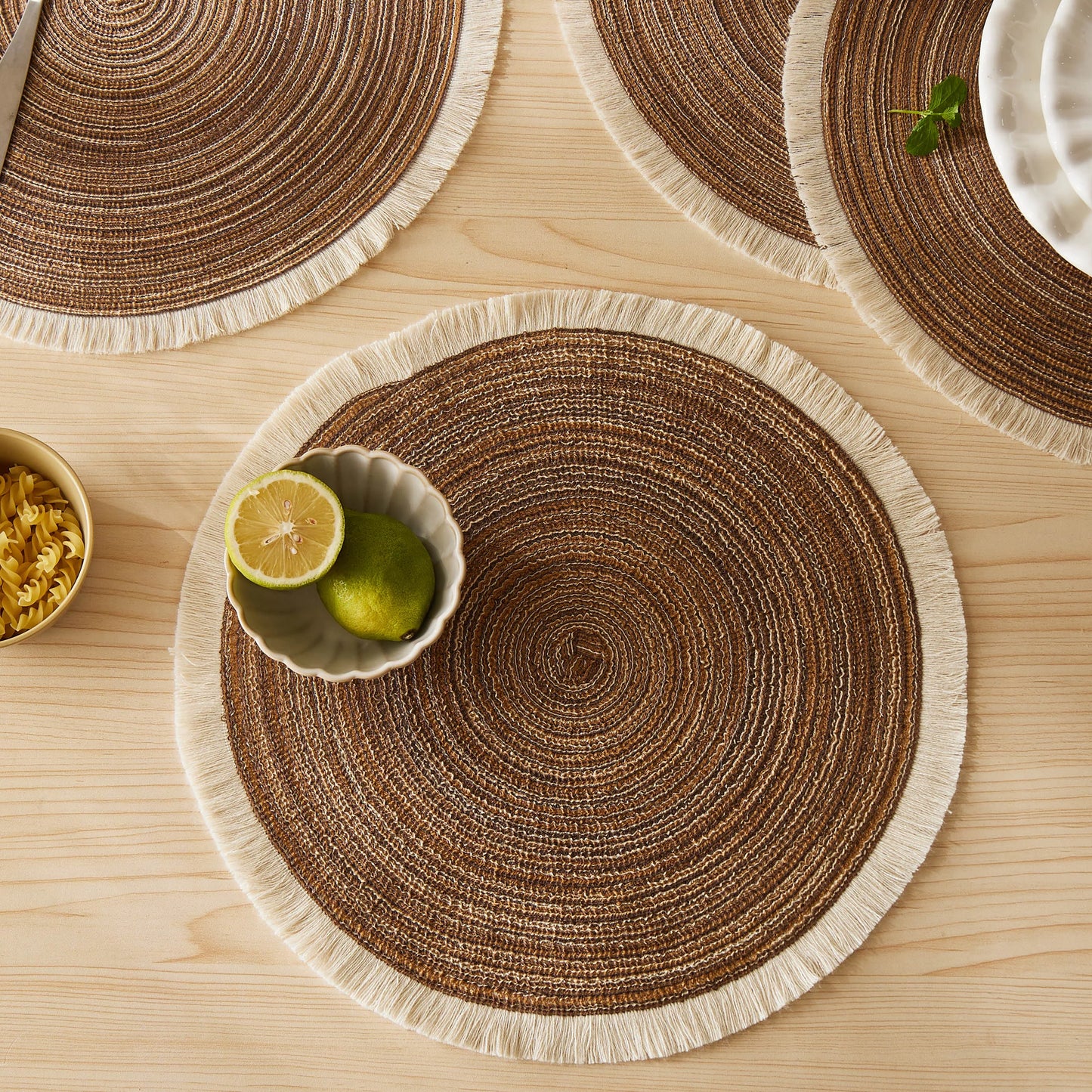 Sets de table tressé