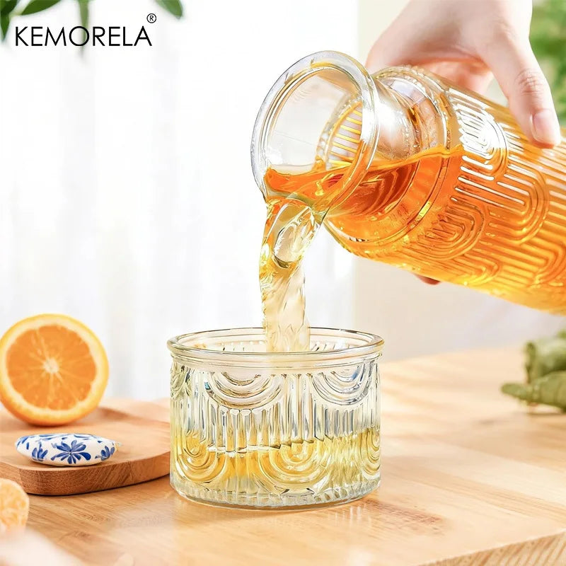 Pichet à eau en verre