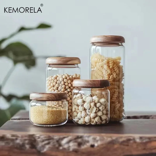 Bocal de Rangement en Verre