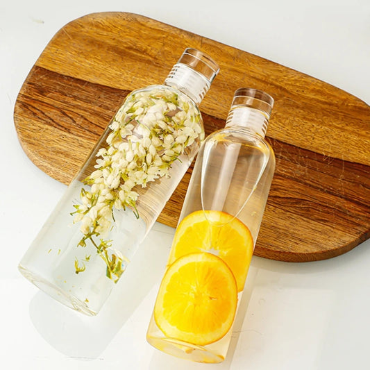 Bouteille d'eau en verre