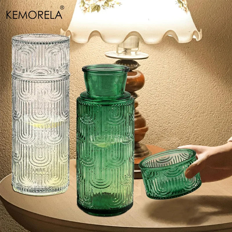 Pichet à eau en verre