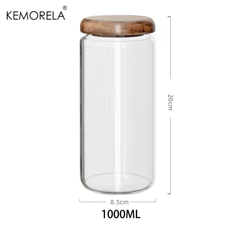 Bocal de Rangement en Verre