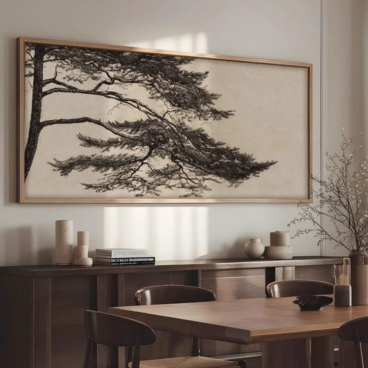 Affiches de branche d'arbre vintage