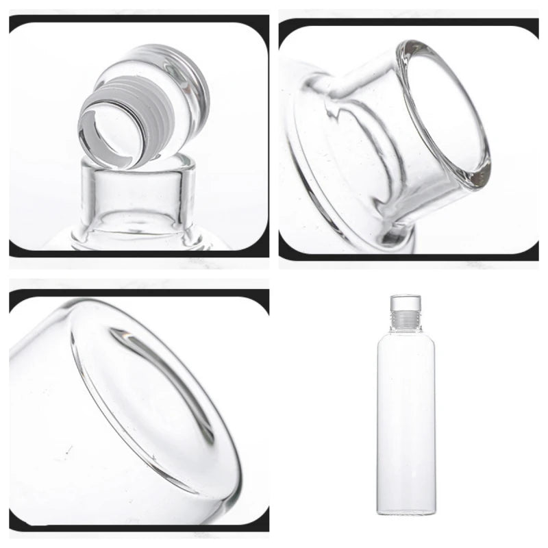 Bouteille d'eau en verre