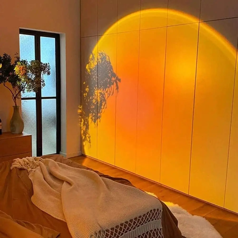 Lampe projecteur coucher de soleil