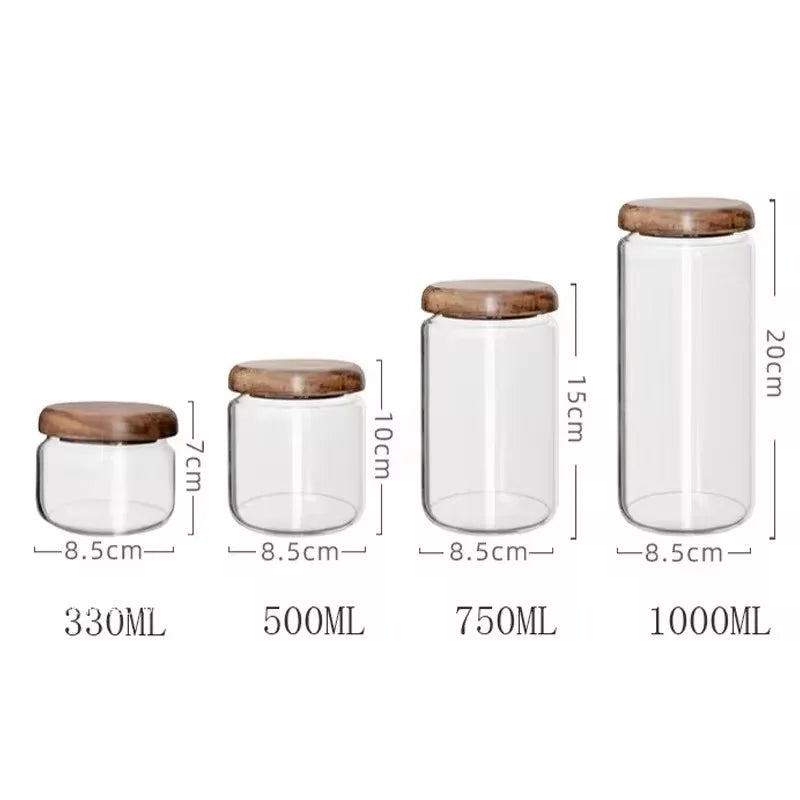 Bocal de Rangement en Verre