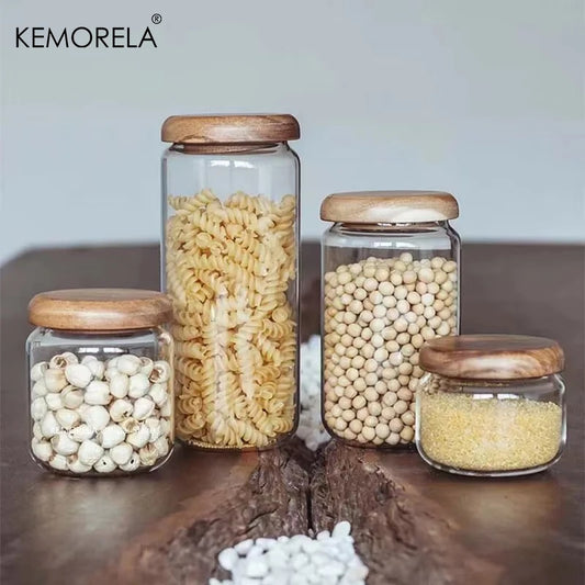 Bocal de Rangement en Verre