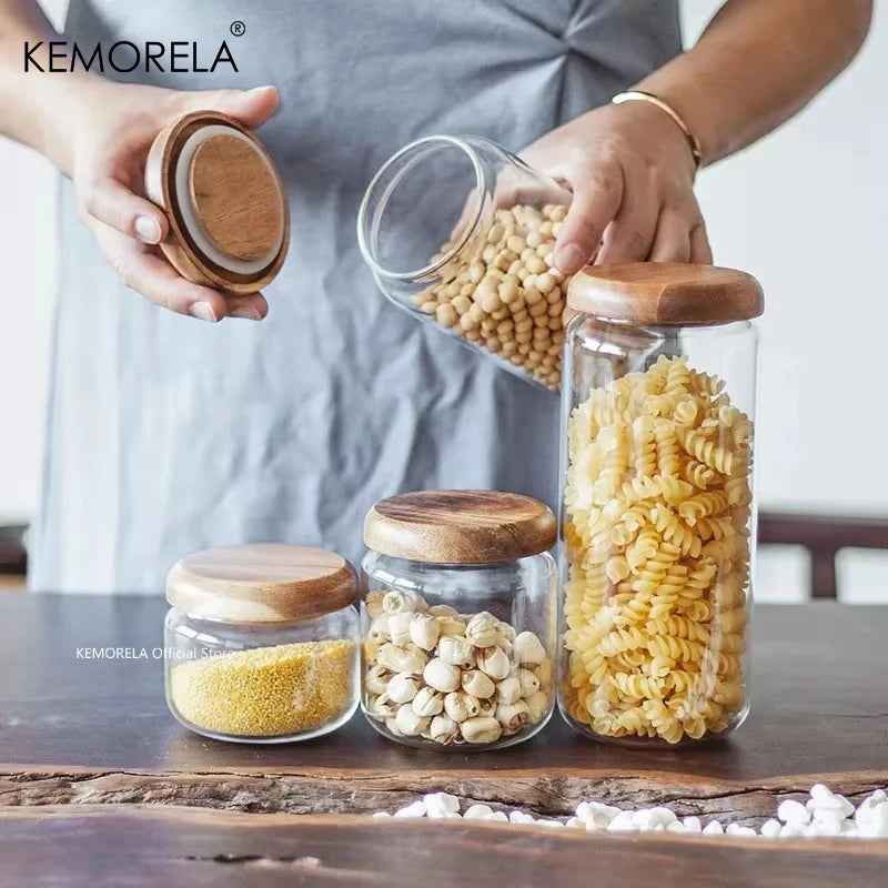 Bocal de Rangement en Verre