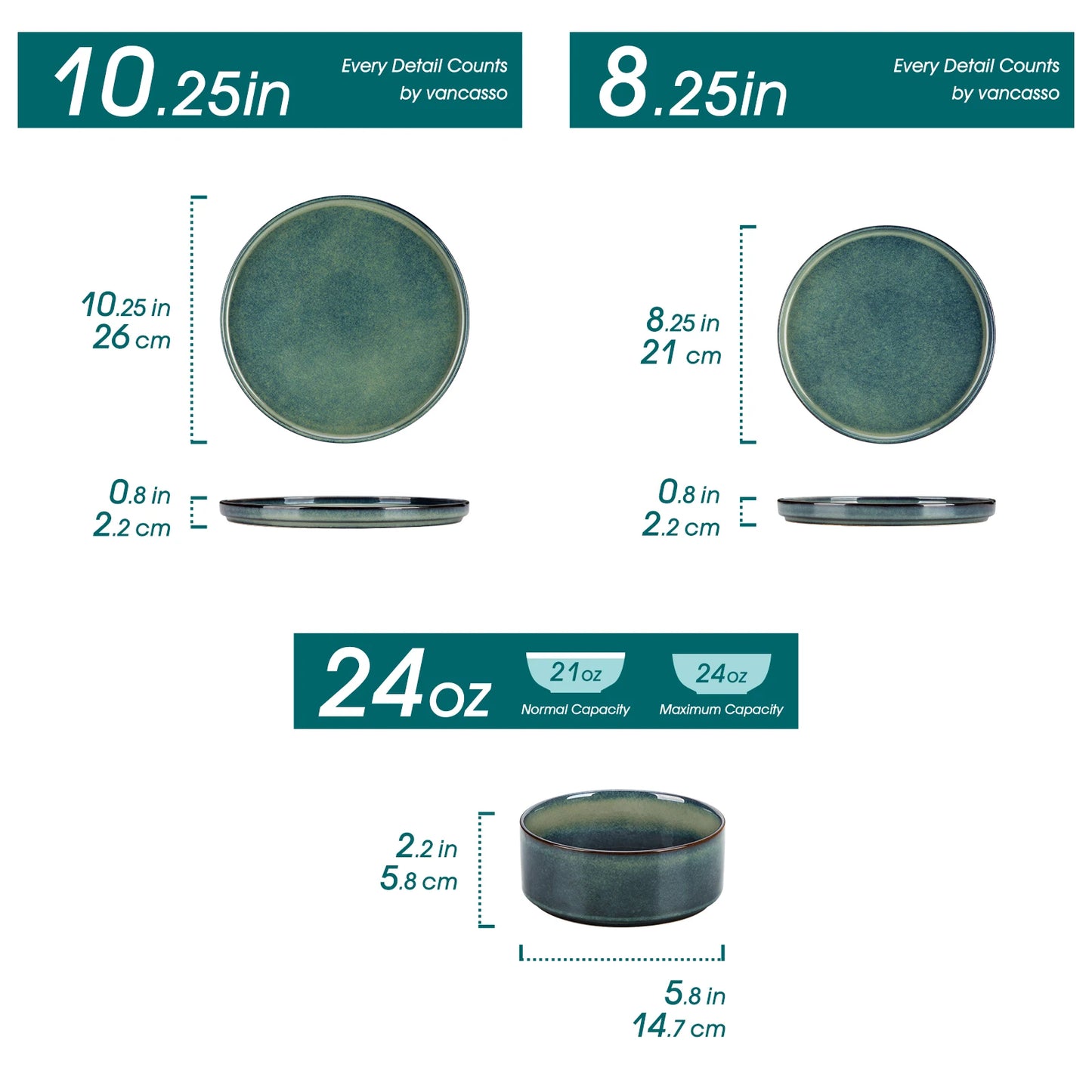 Service de table 12/24 pièces