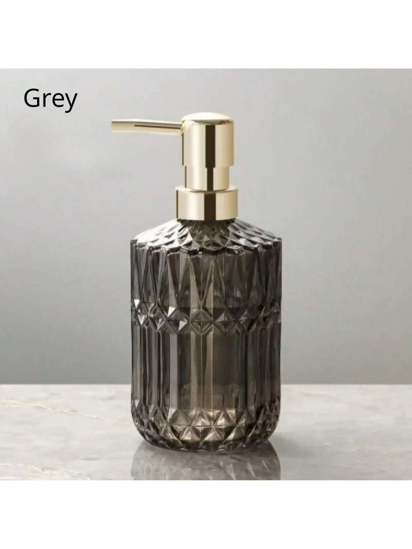 Distributeur de savon en verre rechargeable